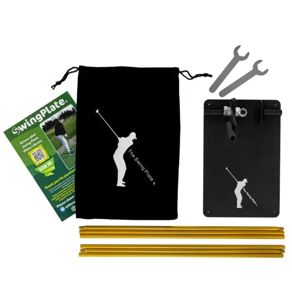 The Swing Plate With Alignment Sticks - Only Birdies