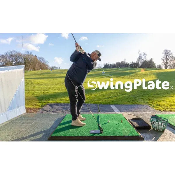 The Swing Plate With Alignment Sticks - Only Birdies