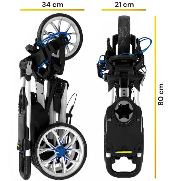 BagBoy Slimfold Push Trolley - Only Birdies