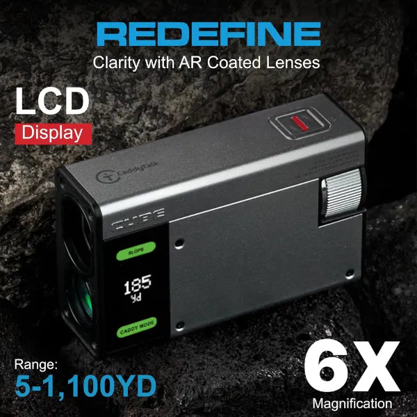 CaddyTalk CUBE Laser Rangefinder - Only Birdies