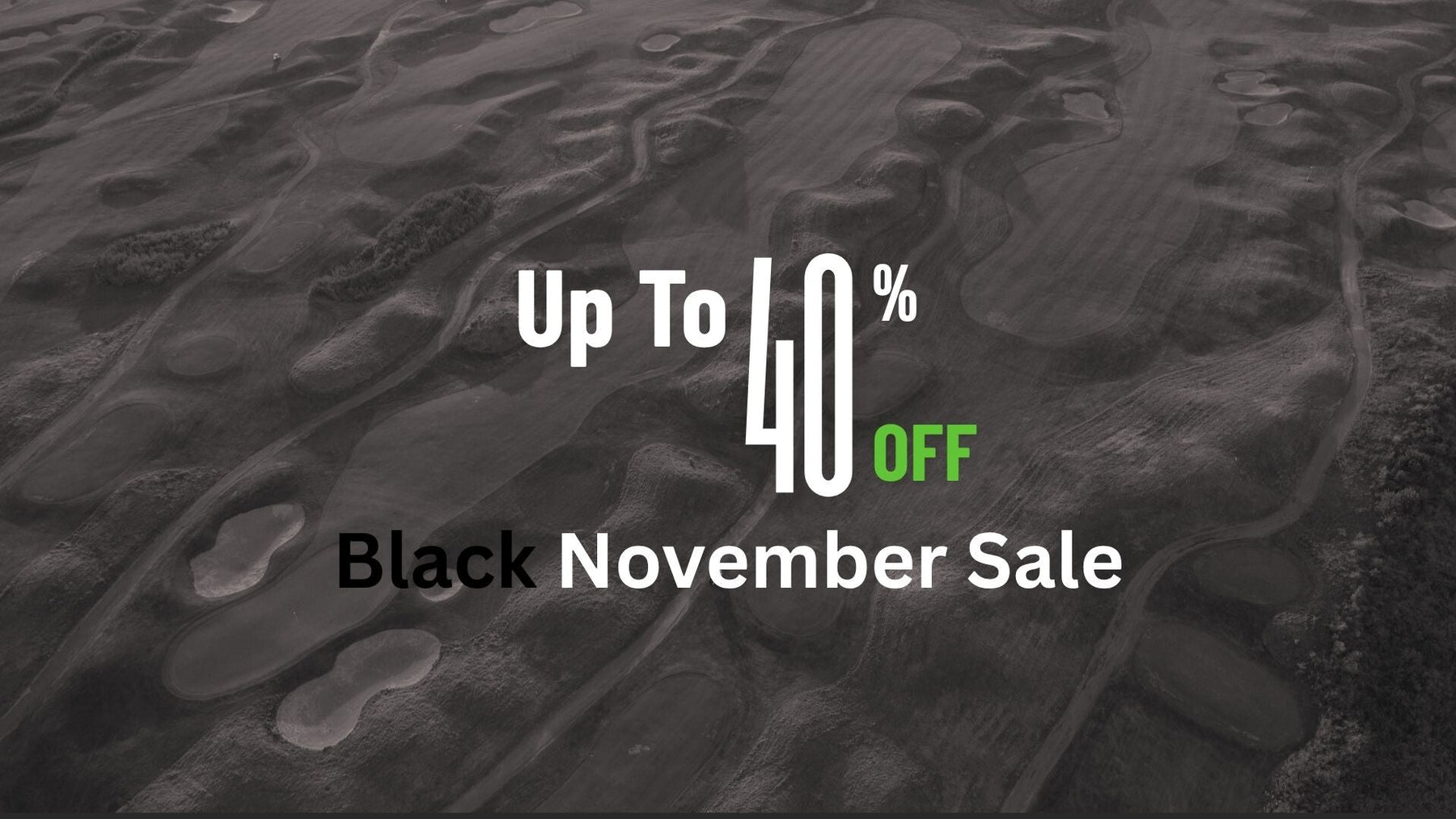 Black November Deals: Premium Golf Gear, Real Savings