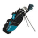 Ben Sayers Teenage M8 8-Club Package Set Turquoise with Graphite shafts - Only Birdies