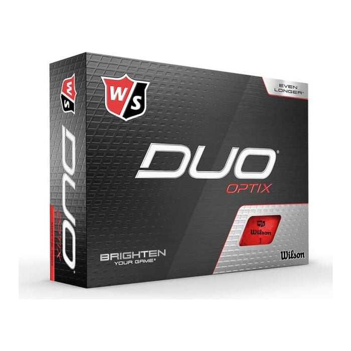 Wilson Staff Duo Optix Red (12) - Only Birdies