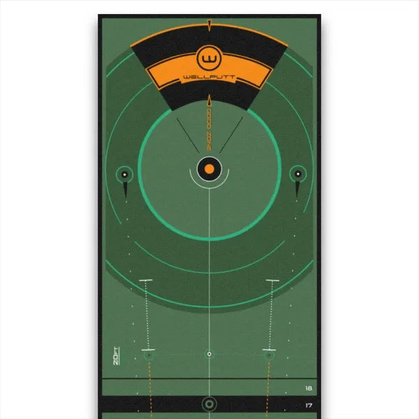 Wellputt Mat 8m X 95cm - High Speed Green - Only Birdies